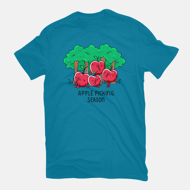 Apple Picking-Mens-Premium-Tee-Made With Awesome