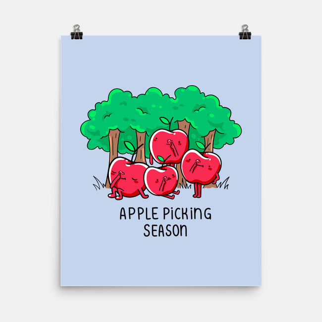 Apple Picking-None-Matte-Poster-Made With Awesome