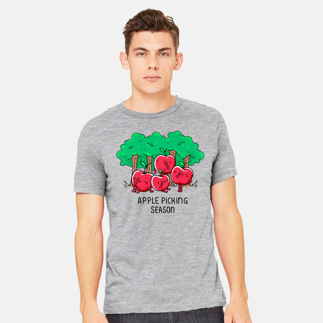 Apple Picking-Mens-Heavyweight-Tee-Made With Awesome