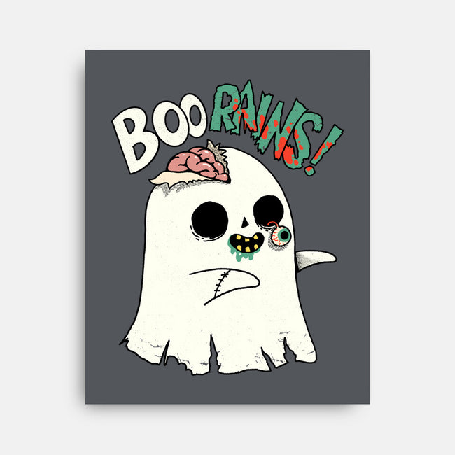 Boo-rains-None-Stretched-Canvas-Made With Awesome