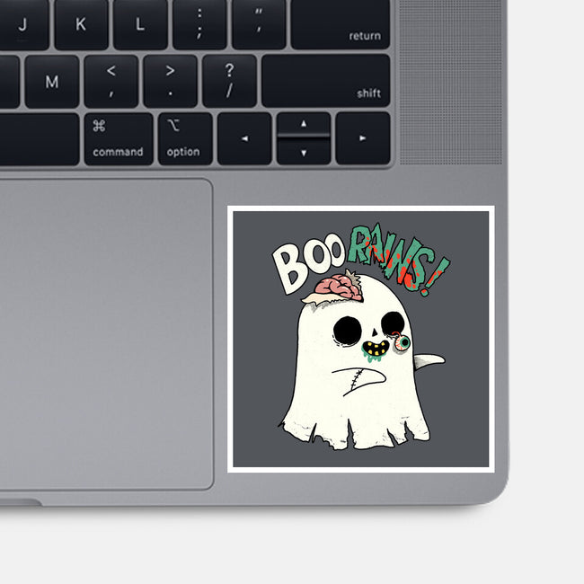 Boo-rains-None-Glossy-Sticker-Made With Awesome