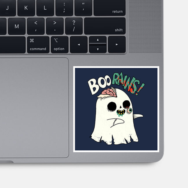 Boo-rains-None-Glossy-Sticker-Made With Awesome