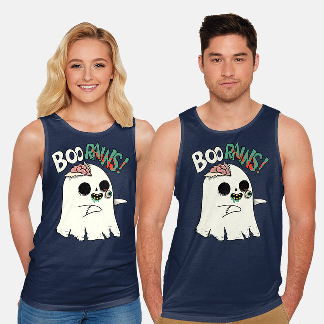 Boo-rains-Unisex-Basic-Tank-Made With Awesome