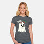 Boo-rains-Womens-Fitted-Tee-Made With Awesome