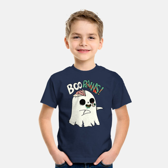 Boo-rains-Youth-Basic-Tee-Made With Awesome