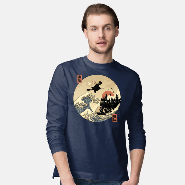 The Great Wizard-Mens-Long Sleeved-Tee-retrodivision