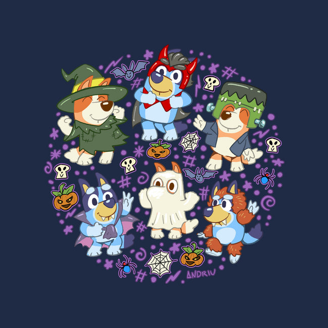 Halloweentime Dogs-None-Beach-Towel-Andriu