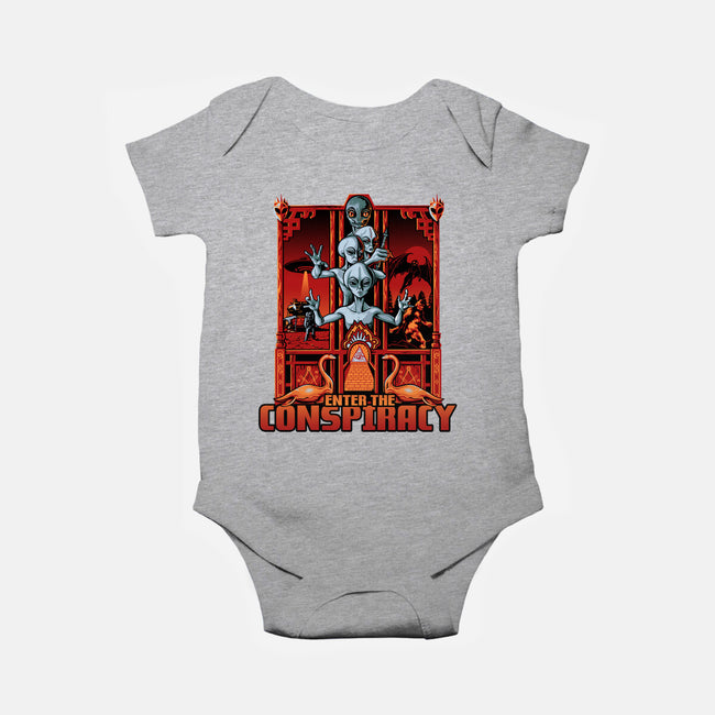 Enter The Conspiracy-Baby-Basic-Onesie-daobiwan