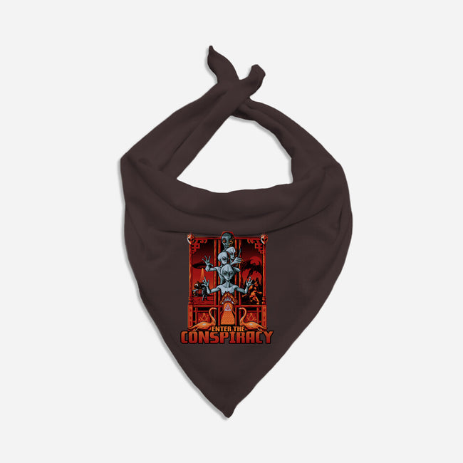 Enter The Conspiracy-Dog-Bandana-Pet Collar-daobiwan