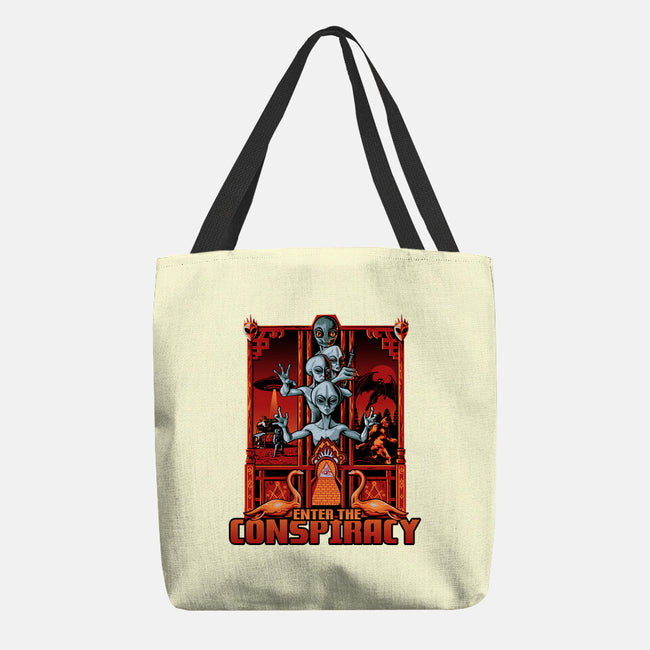 Enter The Conspiracy-None-Basic Tote-Bag-daobiwan