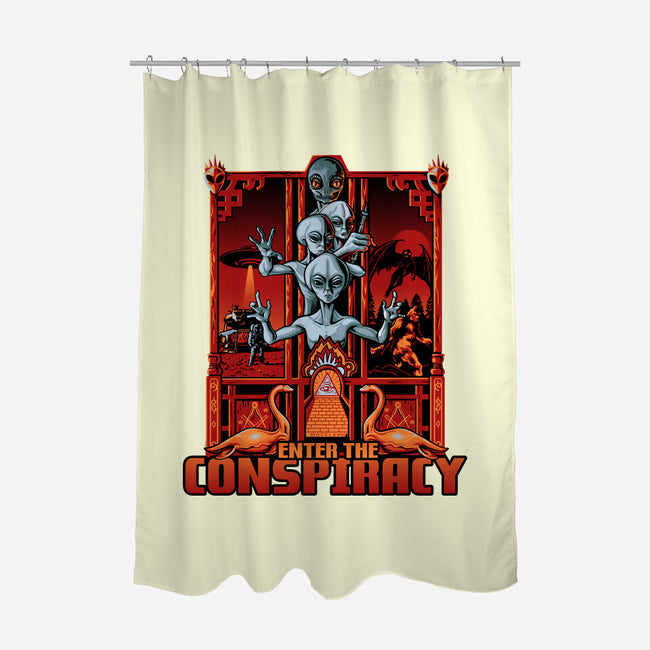 Enter The Conspiracy-None-Polyester-Shower Curtain-daobiwan