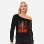 Enter The Conspiracy-Womens-Off Shoulder-Sweatshirt-daobiwan