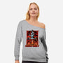 Enter The Conspiracy-Womens-Off Shoulder-Sweatshirt-daobiwan