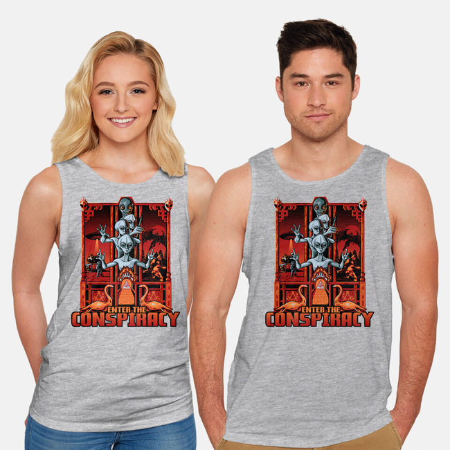 Enter The Conspiracy-Unisex-Basic-Tank-daobiwan