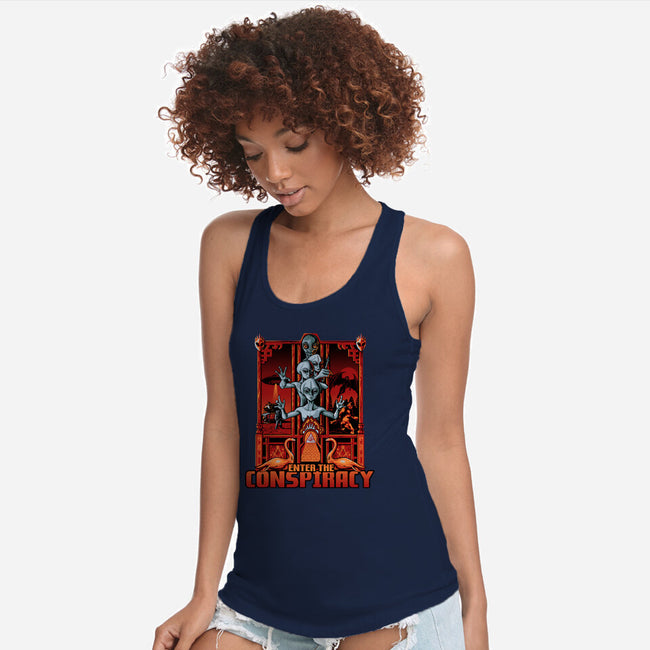 Enter The Conspiracy-Womens-Racerback-Tank-daobiwan