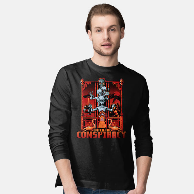 Enter The Conspiracy-Mens-Long Sleeved-Tee-daobiwan