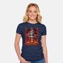 Enter The Conspiracy-Womens-Fitted-Tee-daobiwan