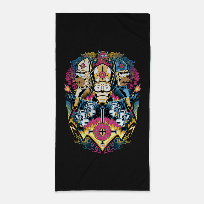 Papa Caramba-None-Beach-Towel-Andriu