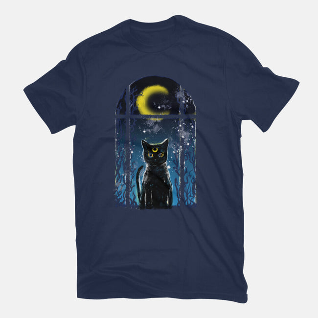 Moon Visitor-Mens-Premium-Tee-kharmazero