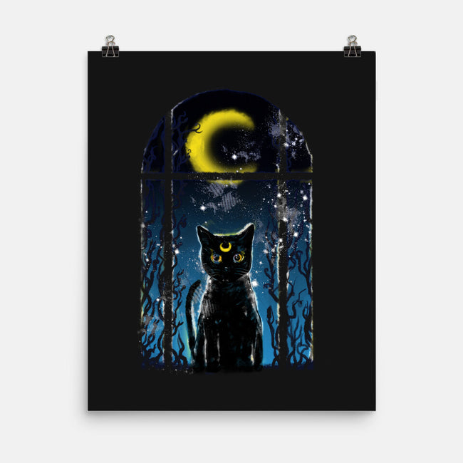 Moon Visitor-None-Matte-Poster-kharmazero