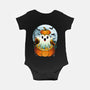 Halloween Ghost-Baby-Basic-Onesie-Vallina84