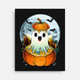 Halloween Ghost-None-Stretched-Canvas-Vallina84