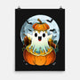 Halloween Ghost-None-Matte-Poster-Vallina84