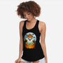 Halloween Ghost-Womens-Racerback-Tank-Vallina84