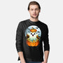 Halloween Ghost-Mens-Long Sleeved-Tee-Vallina84