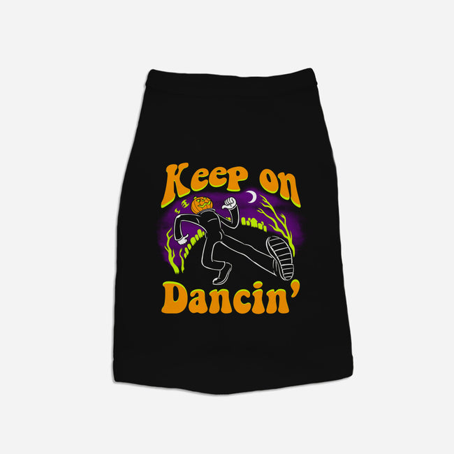 Keep On Dancin'-Cat-Basic-Pet Tank-naomori