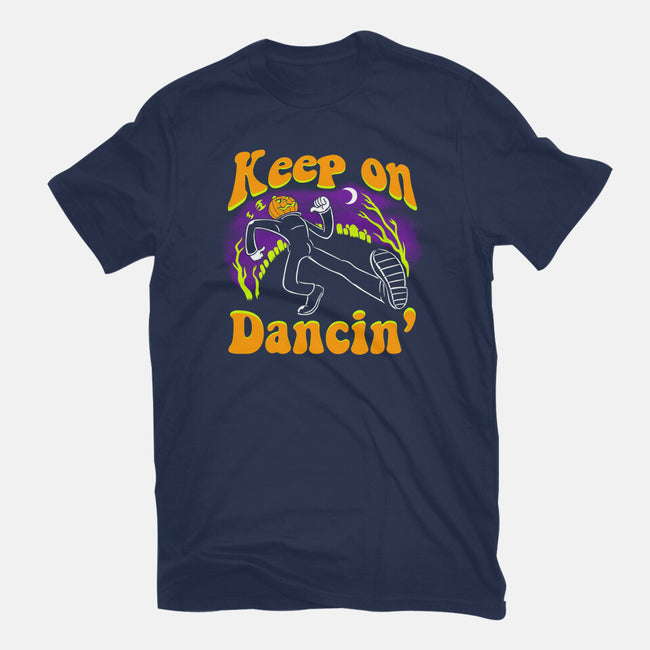 Keep On Dancin'-Womens-Fitted-Tee-naomori