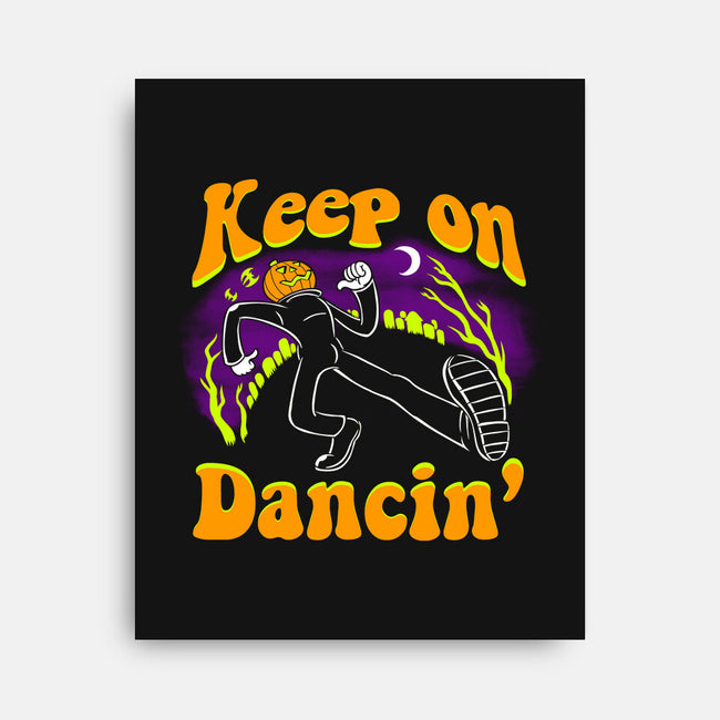 Keep On Dancin'-None-Stretched-Canvas-naomori