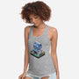 Milk Farm Kawaii Game-Womens-Racerback-Tank-tobefonseca