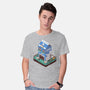 Milk Farm Kawaii Game-Mens-Basic-Tee-tobefonseca