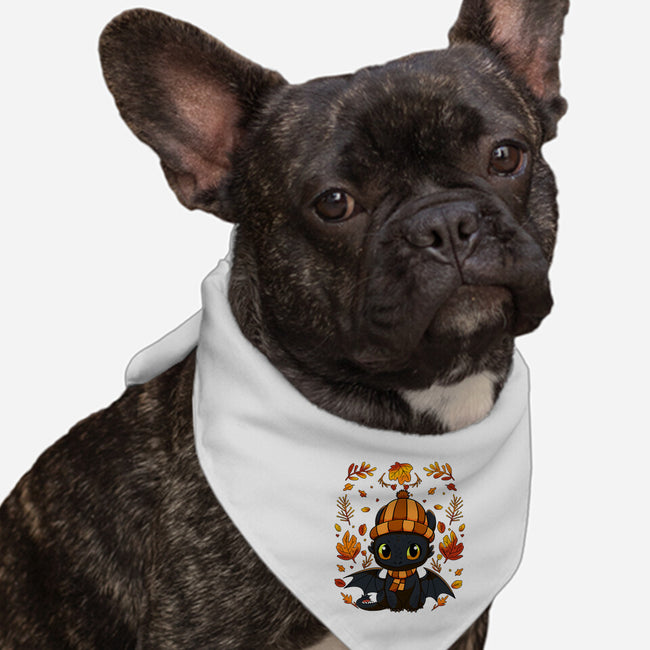 Fall Night Fury-Dog-Bandana-Pet Collar-JamesQJO