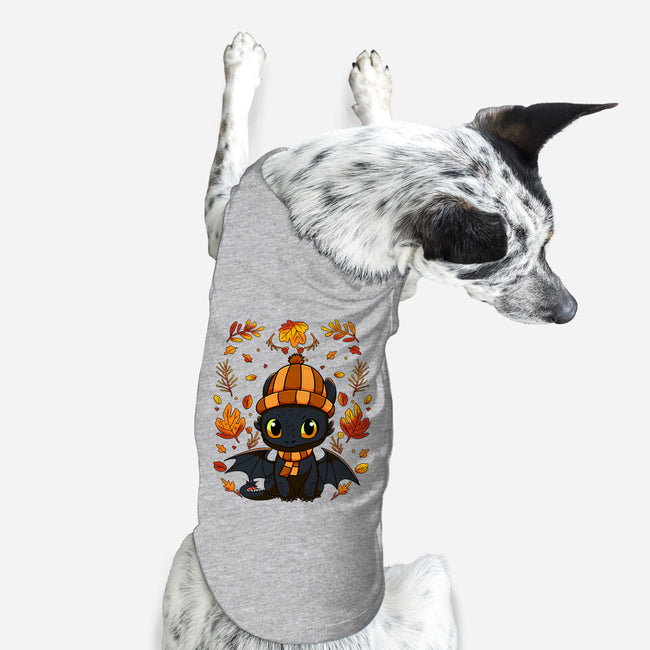 Fall Night Fury-Dog-Basic-Pet Tank-JamesQJO