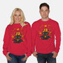 Fall Night Fury-Unisex-Crew Neck-Sweatshirt-JamesQJO