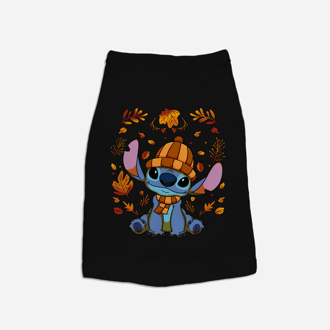 Fall Stitch-Cat-Basic-Pet Tank-JamesQJO