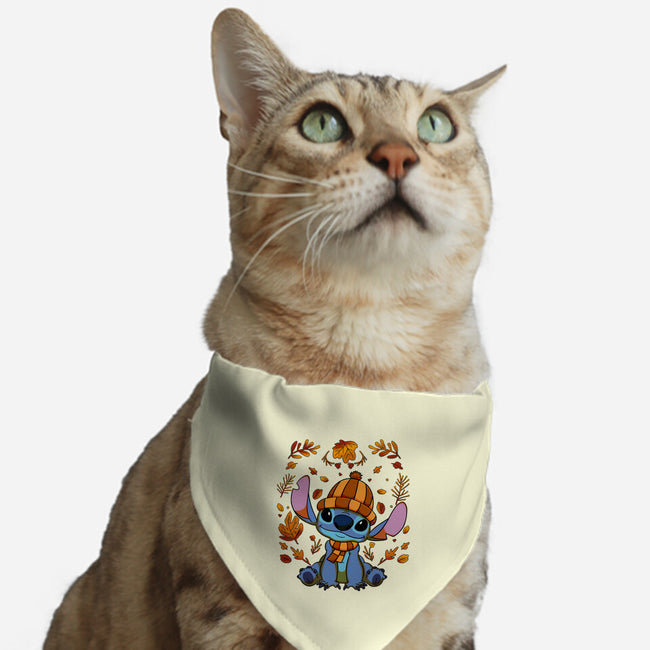 Fall Stitch-Cat-Adjustable-Pet Collar-JamesQJO