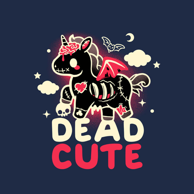 Dead Cute Unicorn-None-Removable Cover-Throw Pillow-NemiMakeit