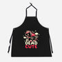 Dead Cute Unicorn-Unisex-Kitchen-Apron-NemiMakeit