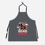 Dead Cute Unicorn-Unisex-Kitchen-Apron-NemiMakeit