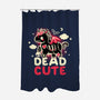 Dead Cute Unicorn-None-Polyester-Shower Curtain-NemiMakeit