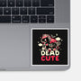 Dead Cute Unicorn-None-Glossy-Sticker-NemiMakeit