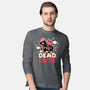 Dead Cute Unicorn-Mens-Long Sleeved-Tee-NemiMakeit