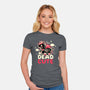 Dead Cute Unicorn-Womens-Fitted-Tee-NemiMakeit