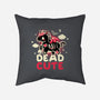 Dead Cute Unicorn-None-Removable Cover-Throw Pillow-NemiMakeit