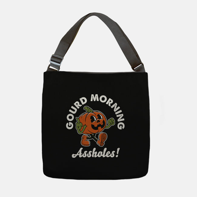 Gourd Morning!-None-Adjustable Tote-Bag-Nemons