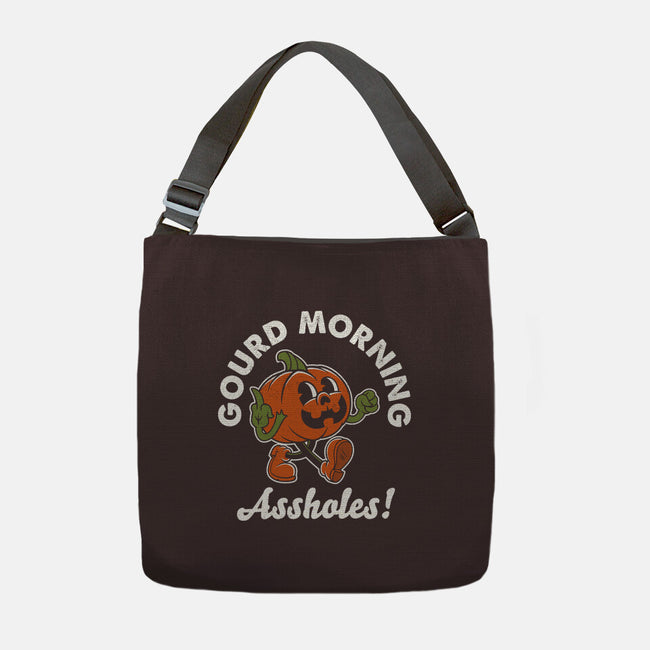 Gourd Morning!-None-Adjustable Tote-Bag-Nemons