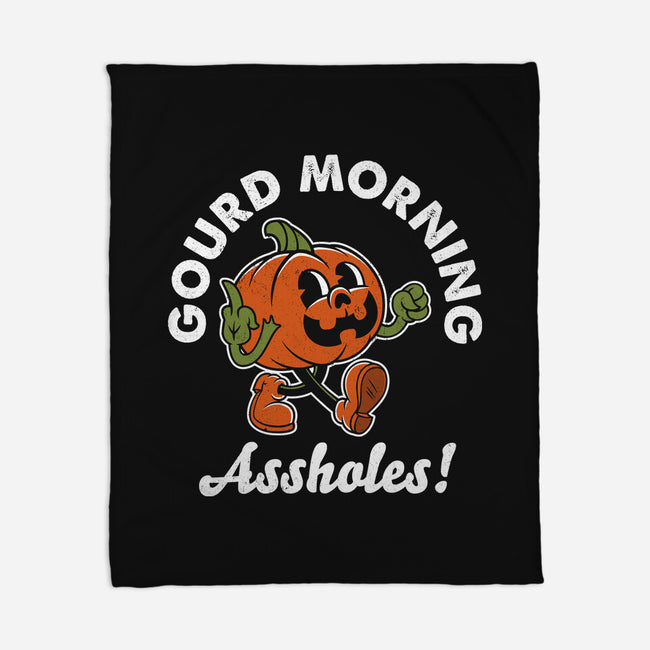 Gourd Morning!-None-Fleece-Blanket-Nemons